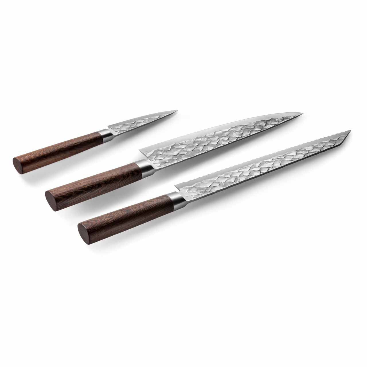 BARE Cookware messen set 3 stuks Western