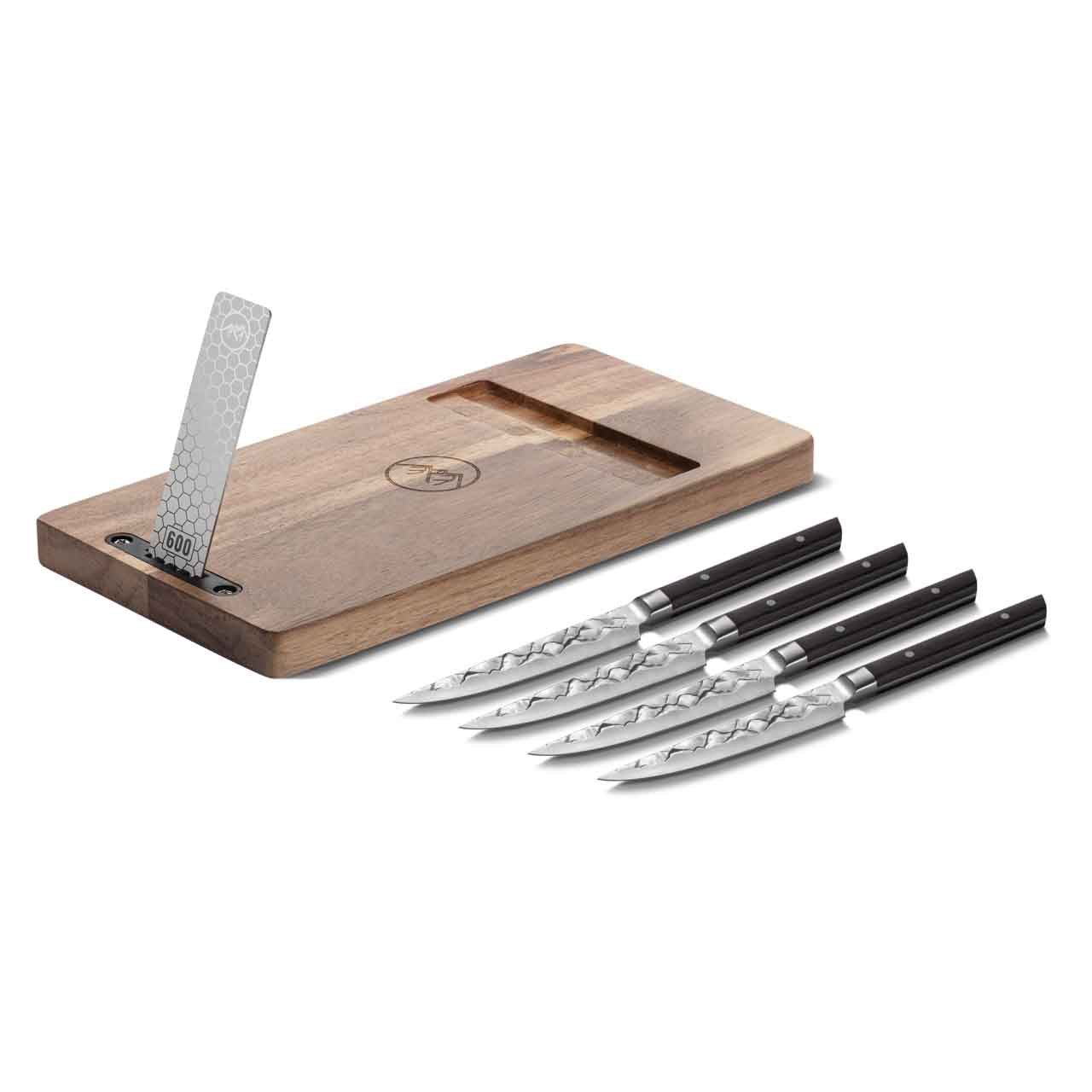 BARE Cookware steak messen set 4 stuks