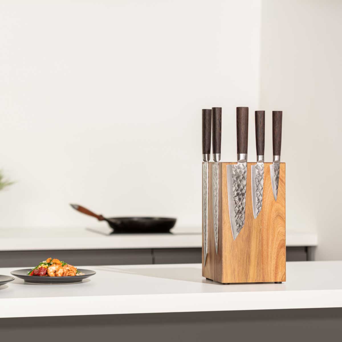 BARE Cookware messen set 5 stuks