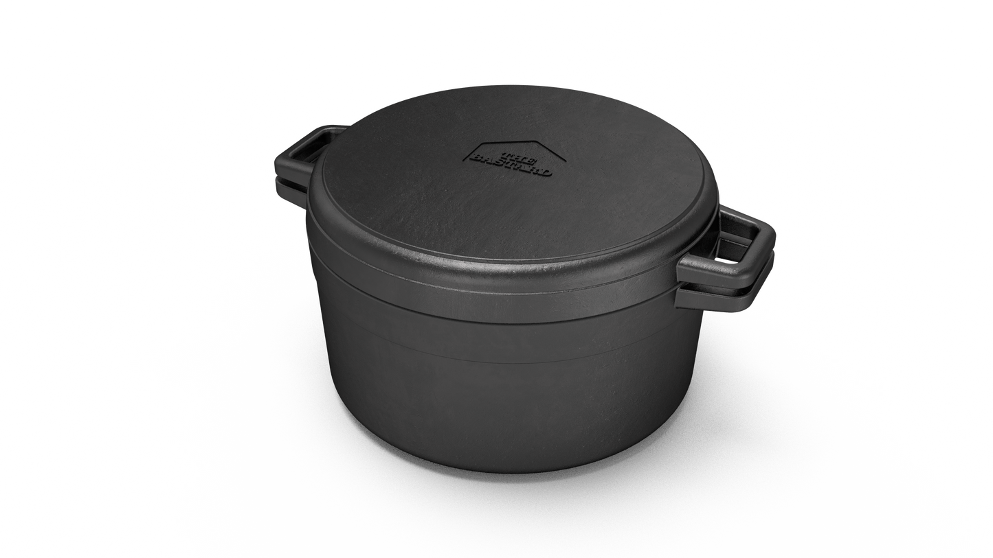 The Bastard Dutch Oven & Griddle 28cm