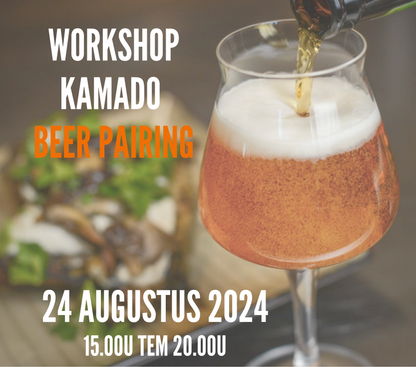 Workshop kamado beer pairing